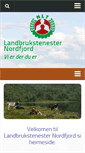 Mobile Screenshot of nordfjord.landbrukstenester.no